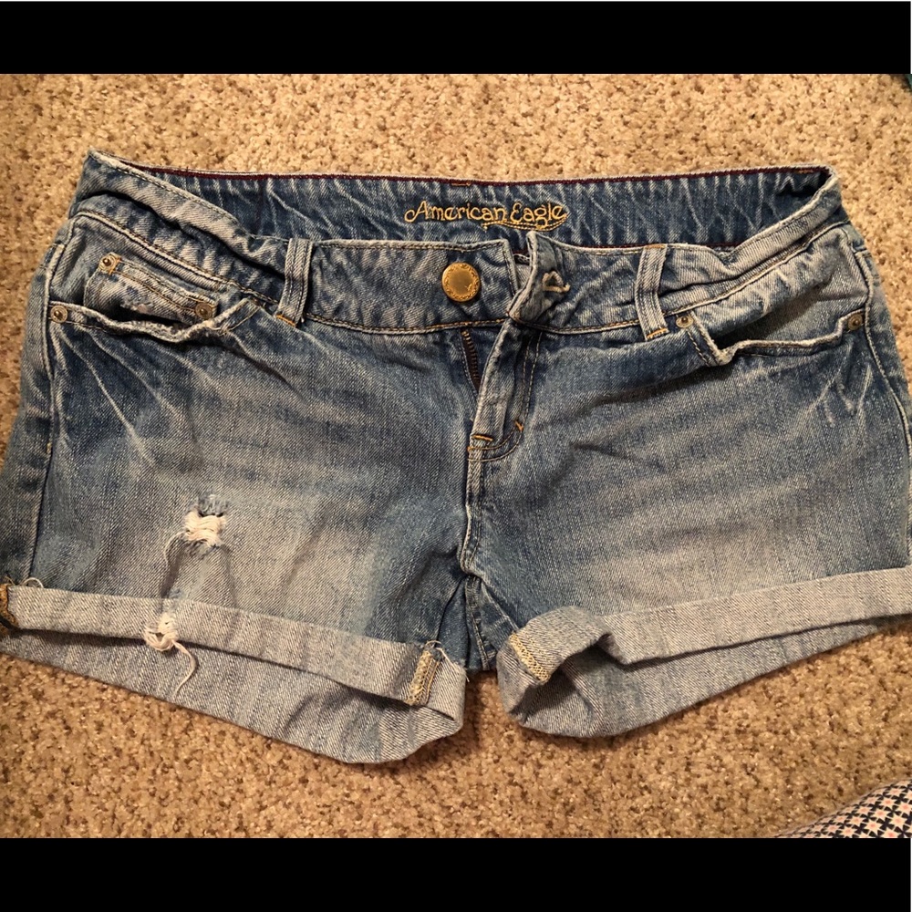 American Eagle jean shorts